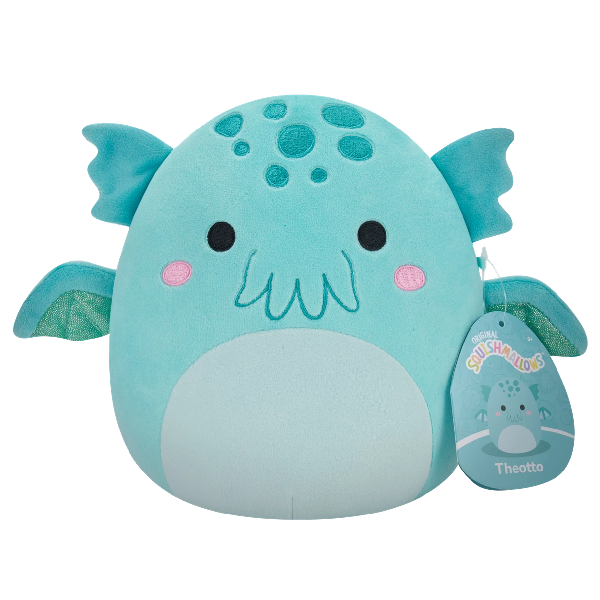 Squishmallows 7.5" | Theotto Teal Cthulu Plush