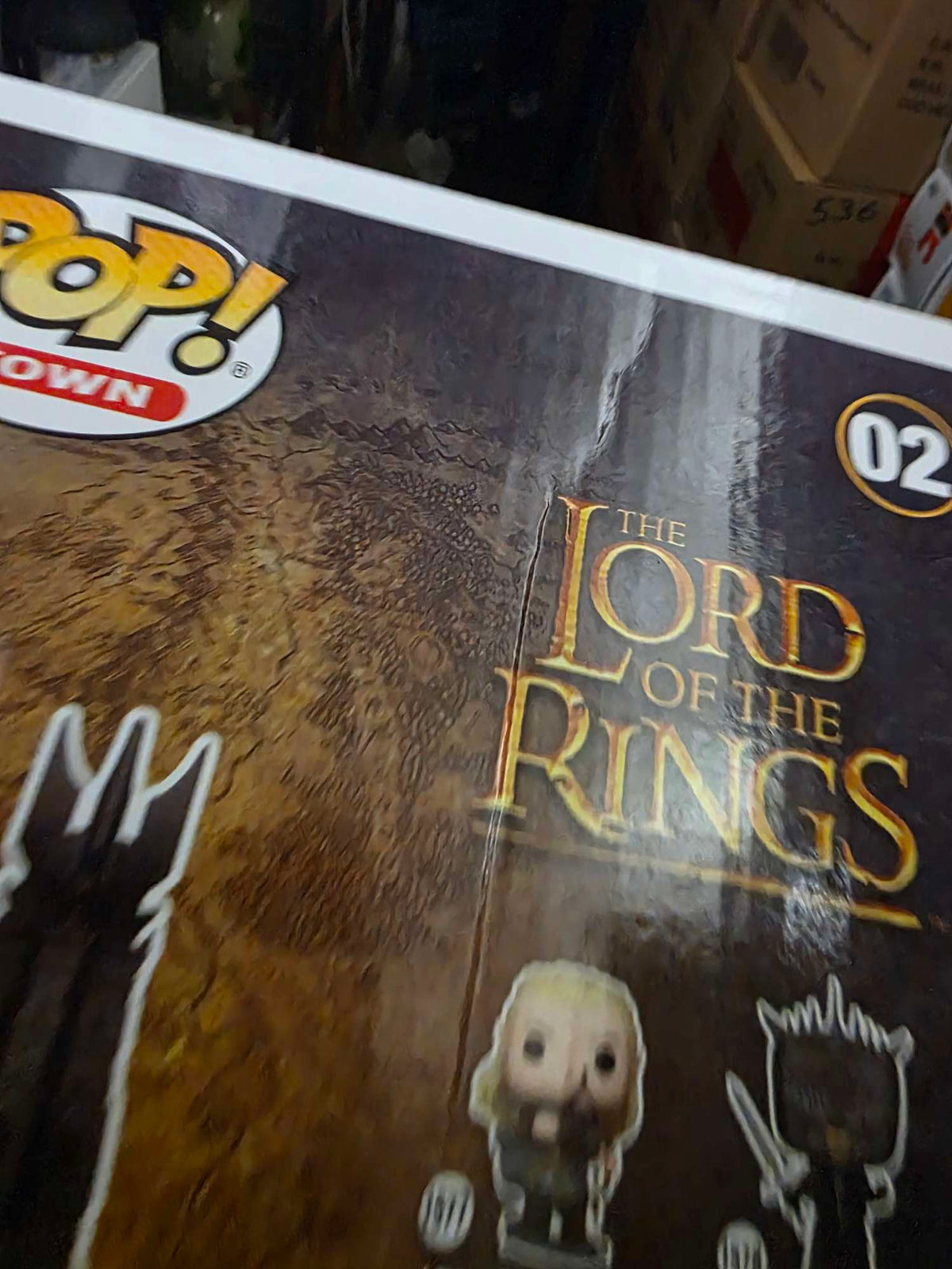Slight Damaged Box | LURTZ WITH ORTHANIC | Lord of The Rings | Funko Pop Town | 6 INCH #02 (Copy)