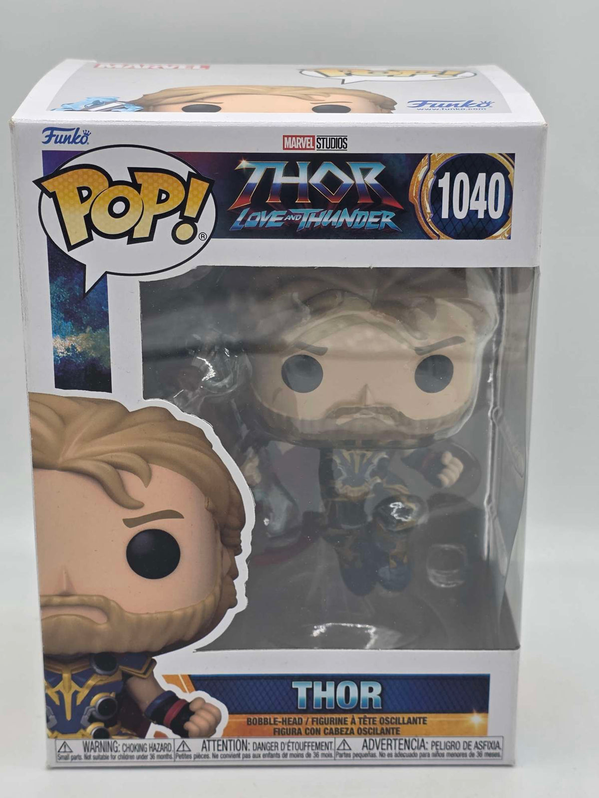 Slight Damaged Box | THOR | Thor: Love & Thunder | Funko Pop Marvel #1040