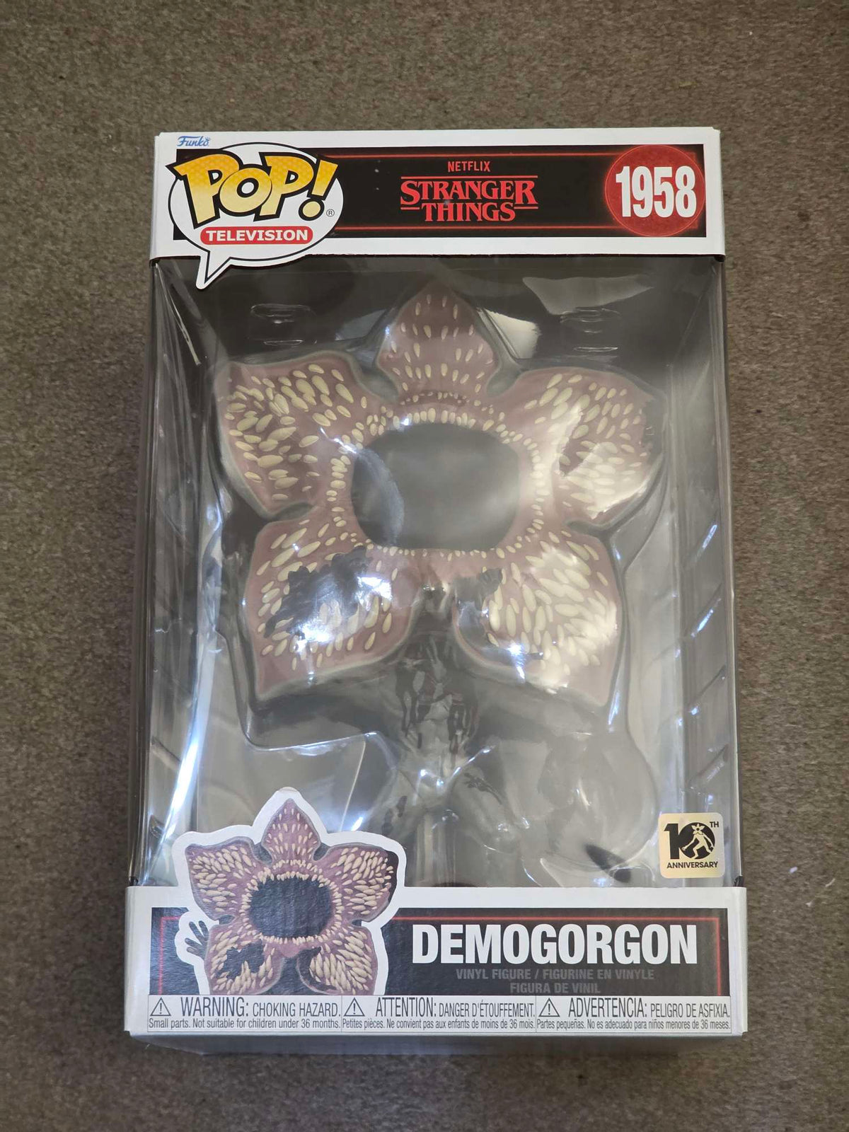 Funko Pop! Television: Stranger Things - DEMOGORGON (Jumbo 10-Inch) #1958