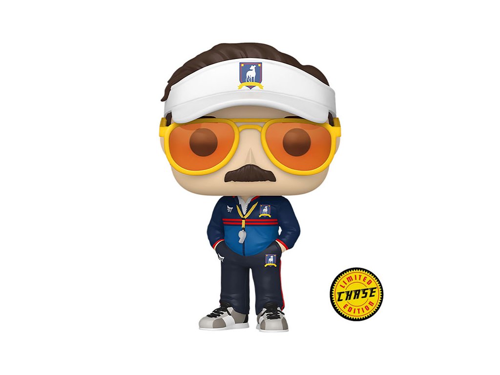 Funko Pop Television | Ted Lasso Coach with Glasses | Chase Edition #1351