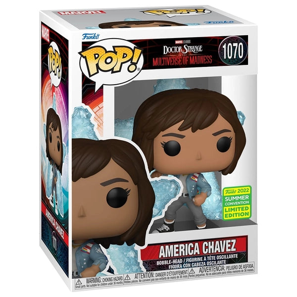 Funko Pop Marvel | Doctor Strange in the Multiverse of Madness | America Chavez ( Portal) #1070