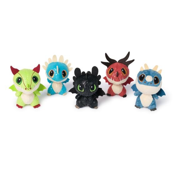 How to Train Your Dragon | Mini Plush Dragons | 7.5cm