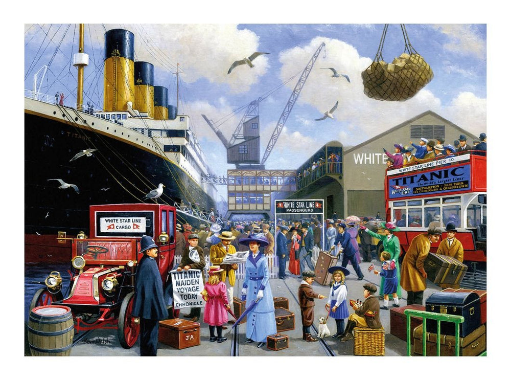 TITANIC MAIDEN VOYAGE | Kevin Walsh | Nostalgia Collection | 1000 Piece Jigsaw Puzzle