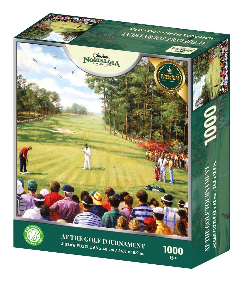 AT THE GOLF TOURNAMENT | Kevin Walsh | Nostalgia Collection | 1000 Piece Jigsaw Puzzle