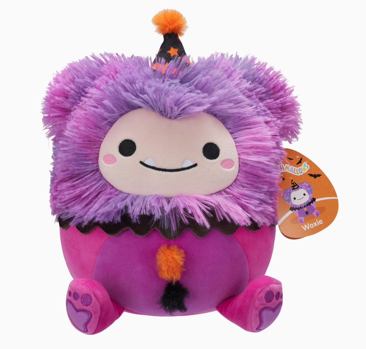 WOXIE BIGFOOT CLOWN | Squishmallows Halloween 7.5" | 2025