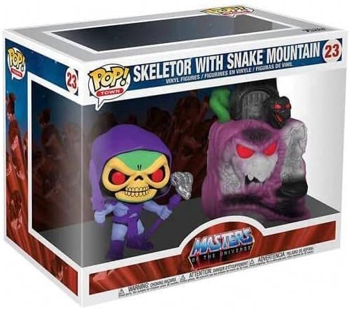 Funko Pop Town | Masters of the Universe | Skeletor with Snake Mountain #23