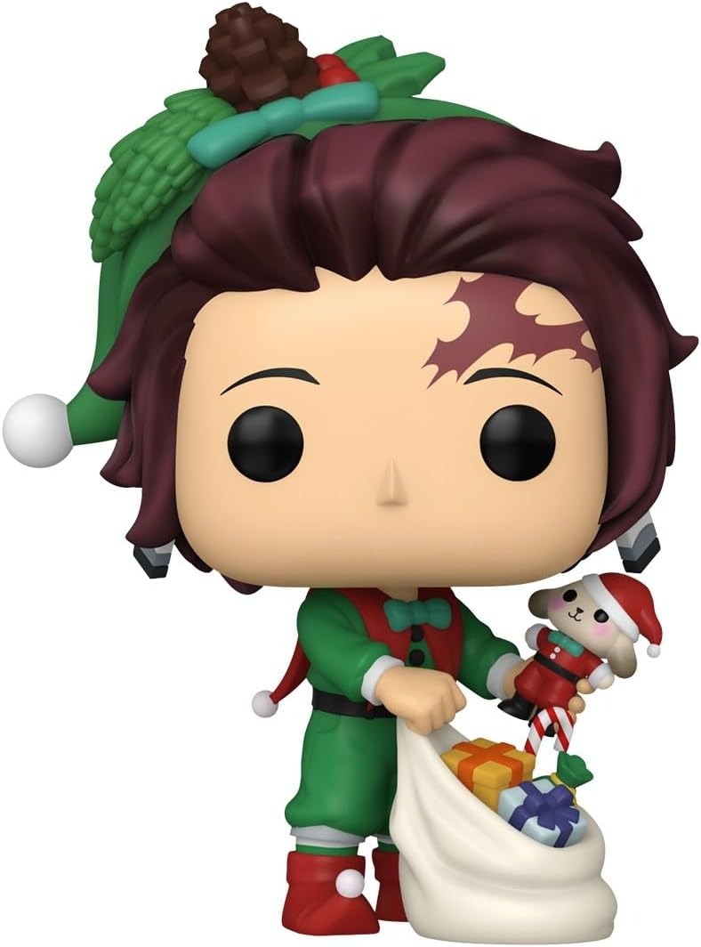 Funko Pop! Plus Demon Slayer: Tanjiro Kamado #2032 (Festive Edition) - Damaged Box 20% OFF