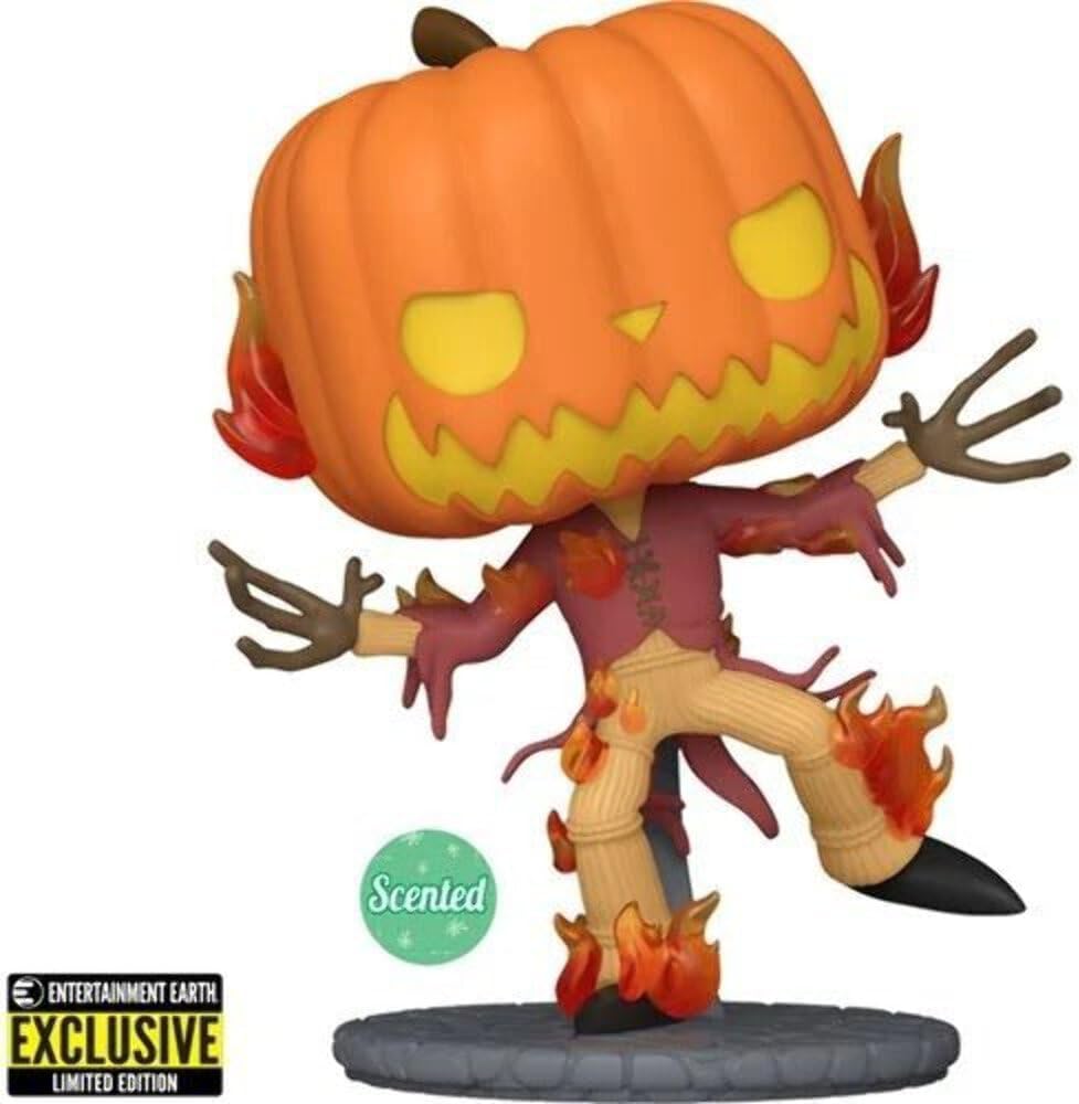 PUMPKIN KING (ON FIRE) | The Nightmare Before Christmas | Funko Pop Disney #1357 SCENTED