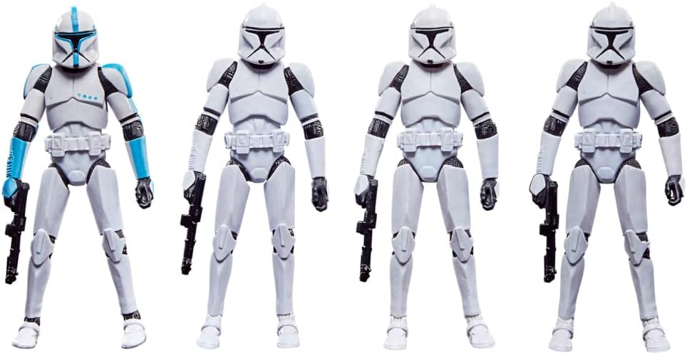 Hasbro Star Wars The Vintage Collection Phase I | Clone Troopers 4-Pack 9.5cm