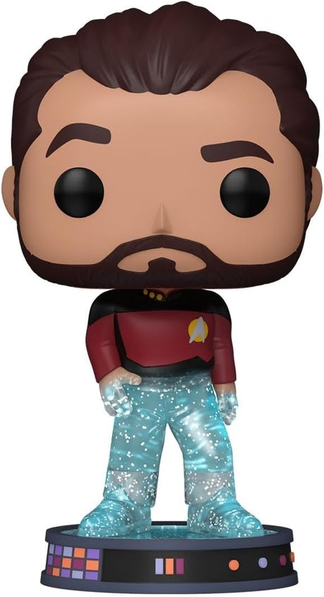 WILLIAM T. RIKER (TRANSPORTER) | Star Trek | Funko Pop Plus | Glitter #1688