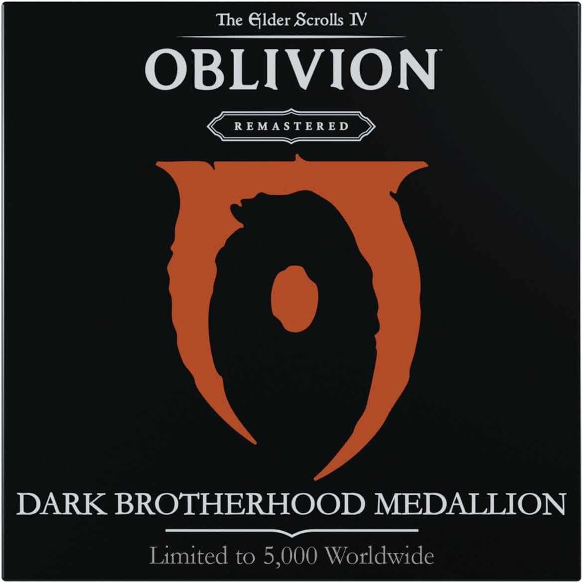 DARK BROTHERHOOD MEDALLION | Elder Scrolls IV OBLIVION Remastered | Limited Edition