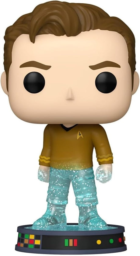 JAMES T. KIRK (TRANSPORTER) | Star Trek | Funko Pop Plus | Glitter #1689