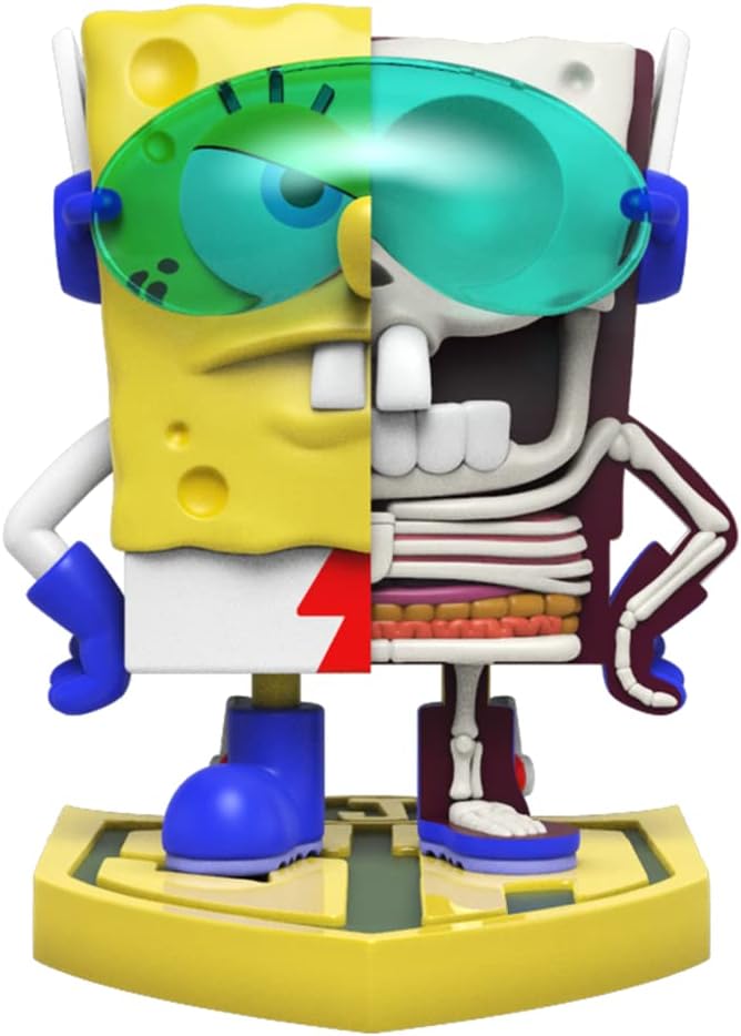 Mighty Jaxx | Freeny's Hidden Dissectibles | Spongebob Squarepants Series 4 (Super Edition) | Blind Box Toy Collectible Figurines | One Pack - Contains One Random Figure