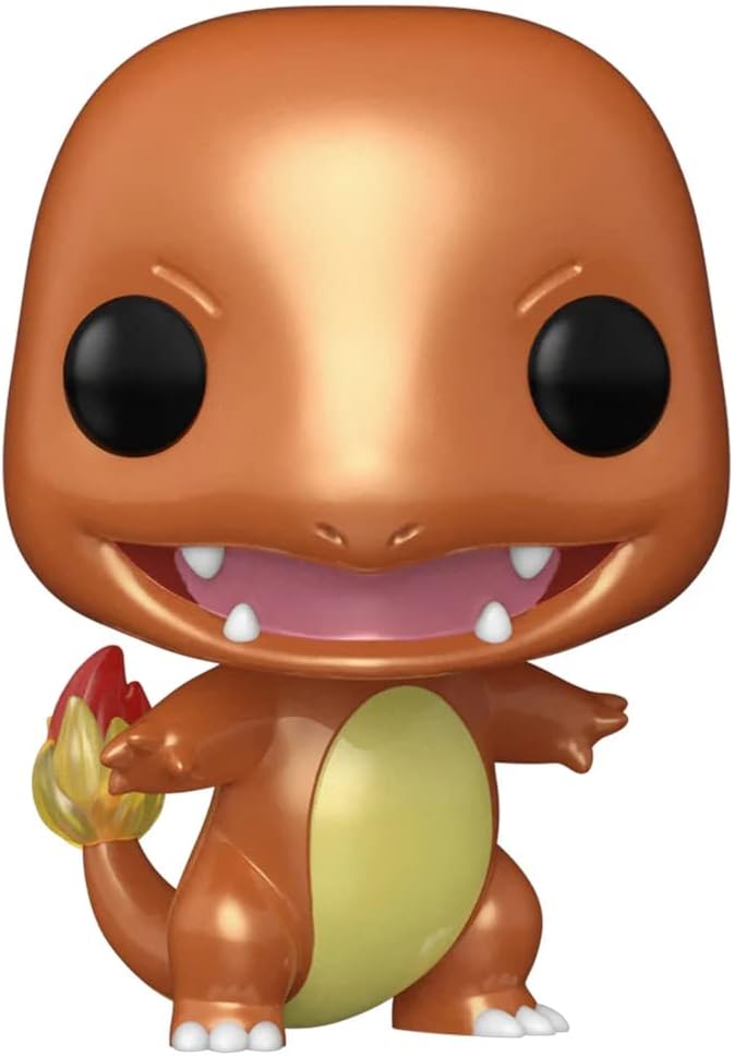Funko Pop Games | Pokemon | Charmander Metallic #455