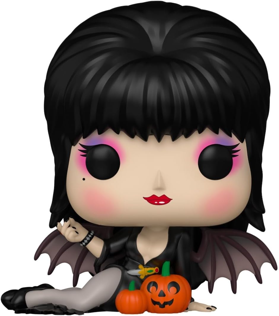 Slight Damaged Box | ELVIRA WITH PUMPKINS | Elvira Mistress Of The Dark | Funko Pop Icons #94