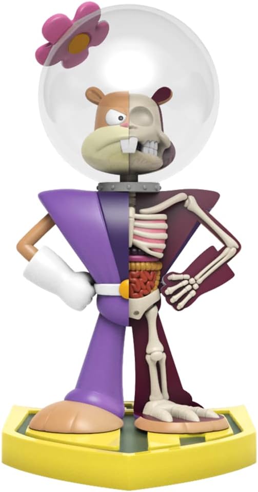 Mighty Jaxx | Freeny's Hidden Dissectibles | Spongebob Squarepants Series 4 (Super Edition) | Blind Box Toy Collectible Figurines | One Pack - Contains One Random Figure