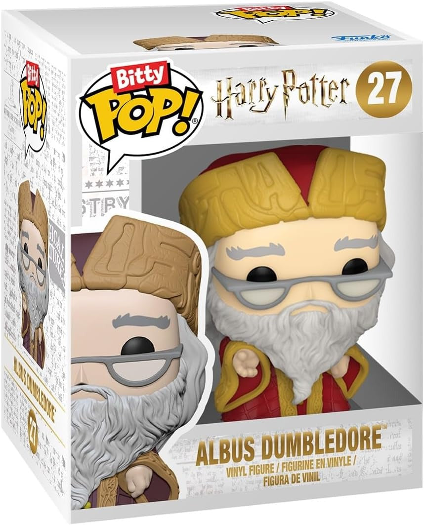 HOGWARTS CASTLE WITH ALBUS DUMBLEDORE & LUNA LOVEGOOD | Harry Potter | Funko Bitty POP! Display