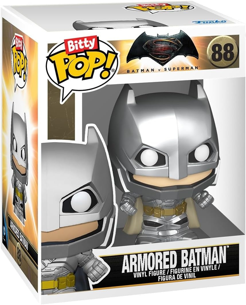 DC Batman with Batmobile | Funko Bitty POP! Rides