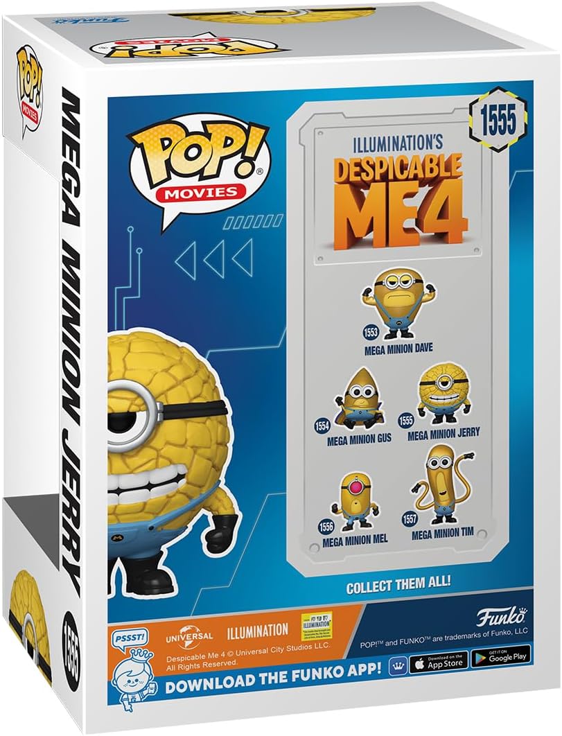 Mega Minion Jerry | Despicable Me 4 | Funko Movies | #1555