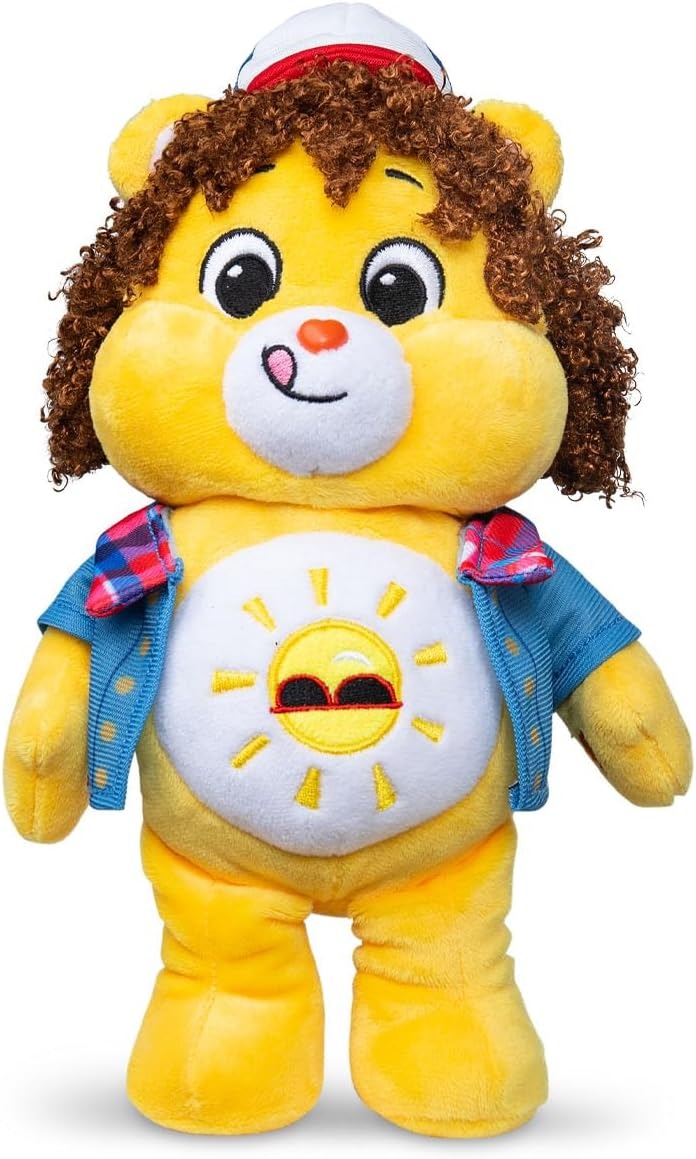 FUNSHINE BEAR AS DUSTIN | Stranger Things | Care Bears | 22cm Plush