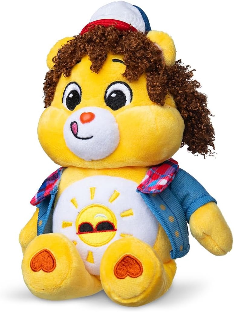 FUNSHINE BEAR AS DUSTIN | Stranger Things | Care Bears | 22cm Plush