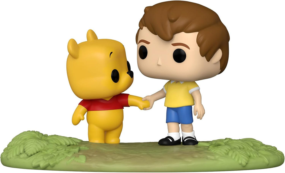 Slight Damaged Box | CHRISTOPHER ROBIN WITH POOH  Winnie the Pooh | Funko Pop Moment Disney #1306