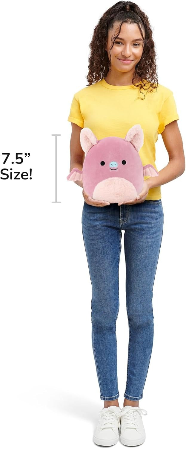 Squishmallows 7.5" | JAKOB THE PINK FRUIT BAT