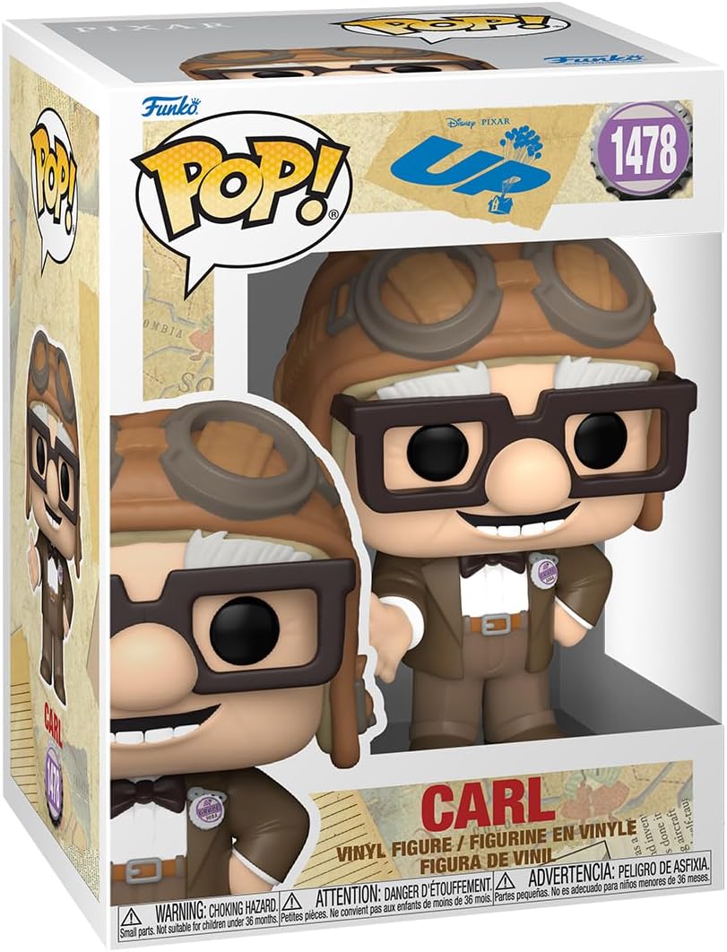 Carl (with Hat) | Up! | Funko Pop Disney | #1478