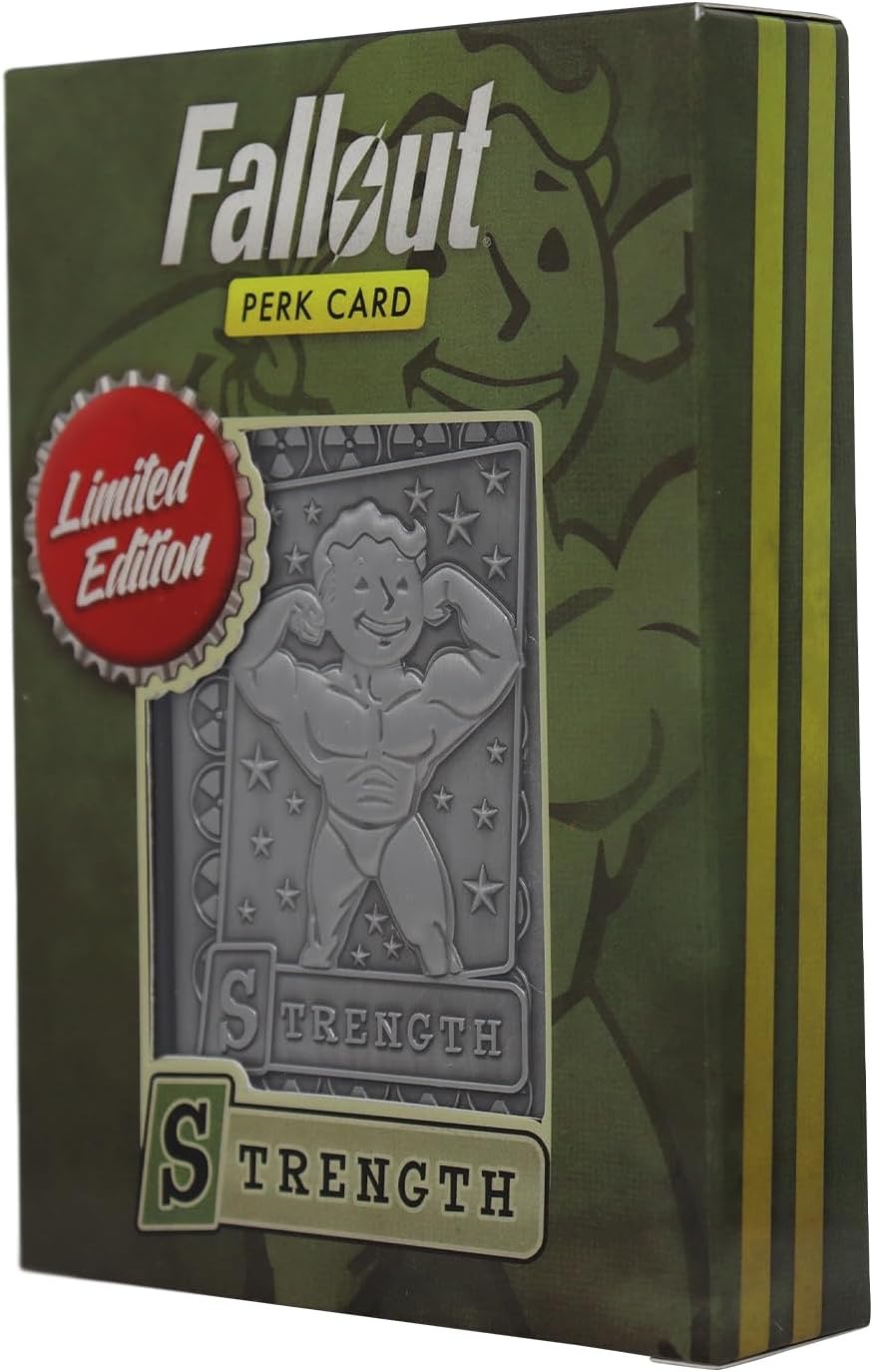 STRENGTH PERK CARD | Fallout | Limited Edition