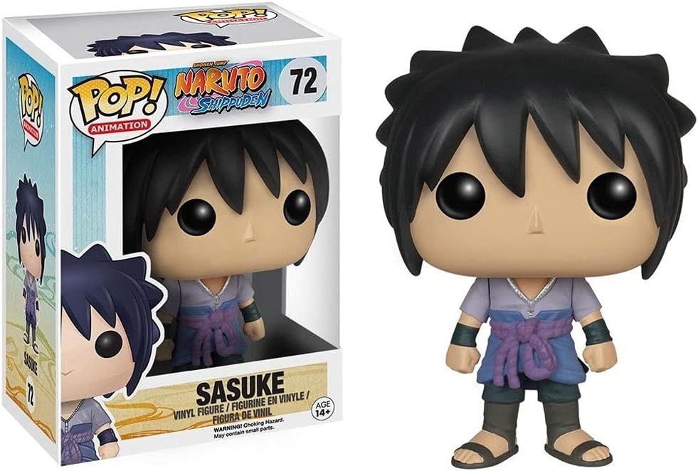 Damaged Box | Funko Pop Animation | Naruto Shippuden | Sasuke #72