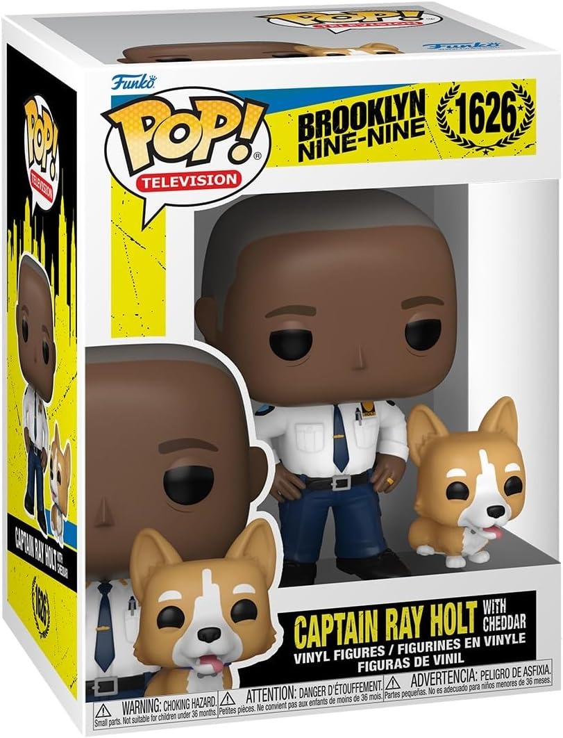 CAPTAIN RAY HOLT WITH CHEDDAR | Brooklyn Nine-Nine | Funko Pop Television #1626