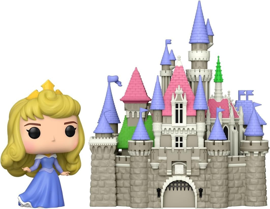 Slight Box Damaged | PRINCESS AURORA WITH CASTLE | Disney Ultimate Princess | Funko Town | 6 Inch #29