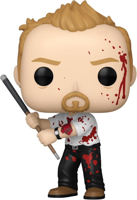 SHAUN (WITH POOL CUE) | Shaun of The Dead | Funko Movies | Bloody Chase #1660