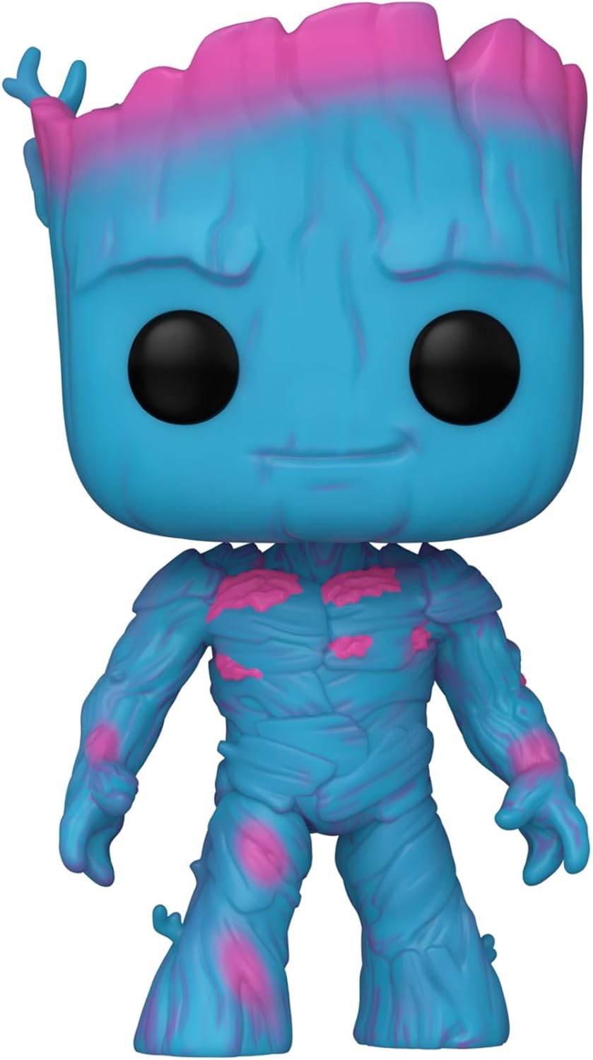Funko Pop Marvel | Guardians of The Galaxy 3 | Groot Blacklight #1242 10" inch
