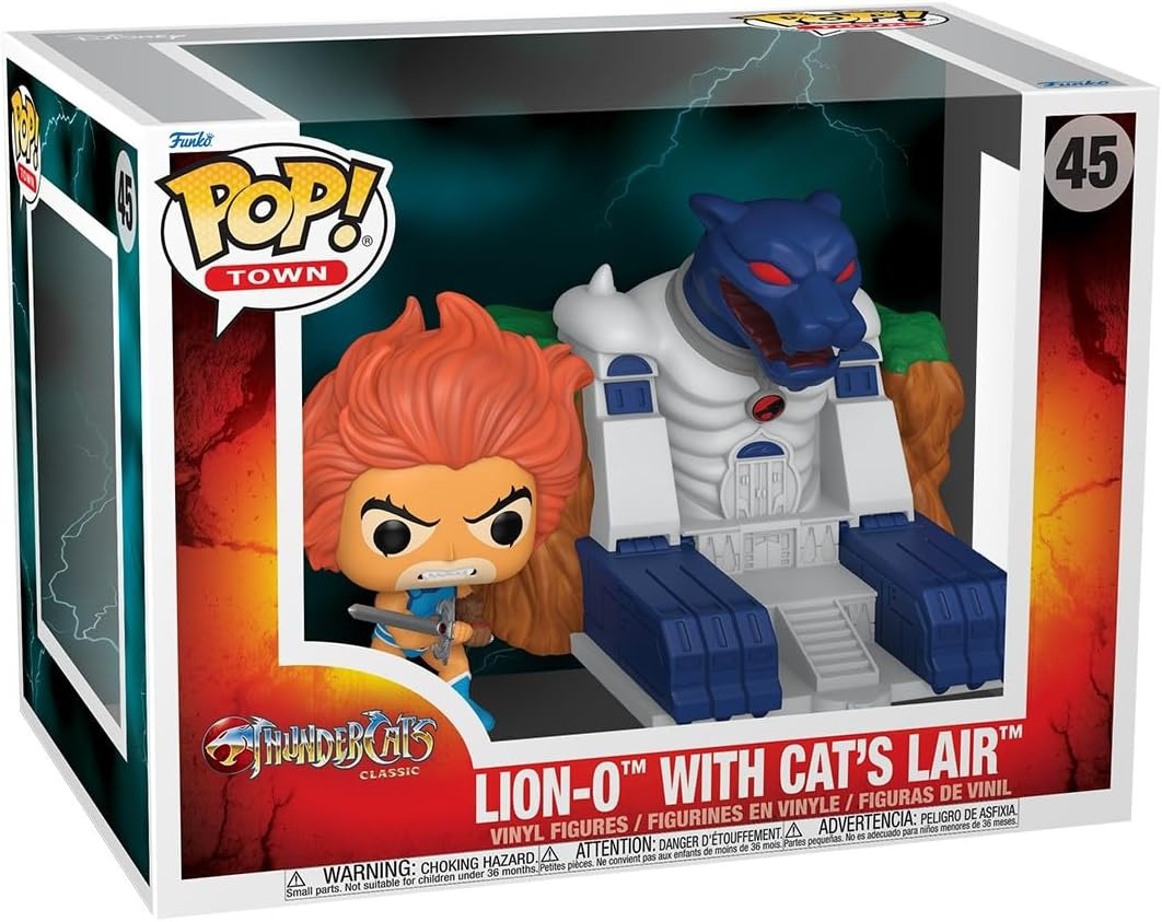 LION-O WITH CAT'S LAIR | Thundercats | Funko Pop Town #45