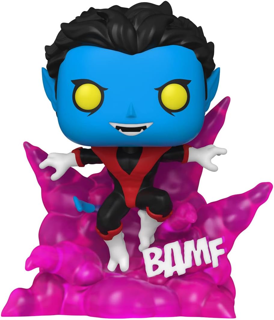 Damaged Box | NIGHTCRAWLER (TELEPORTING) | Funko Pop Deluxe | X-Men |  PX Exclusive Glow #1124