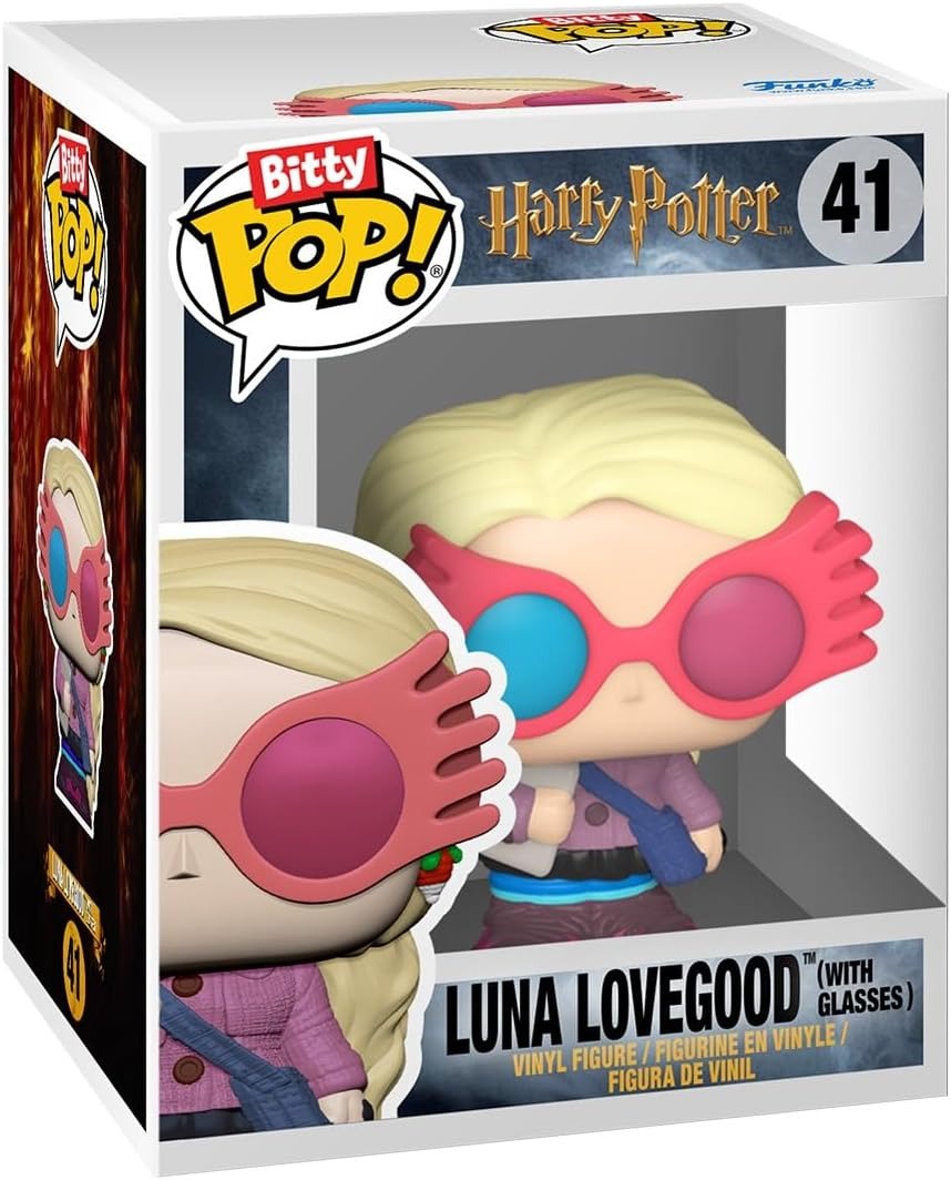 HOGWARTS CASTLE WITH ALBUS DUMBLEDORE & LUNA LOVEGOOD | Harry Potter | Funko Bitty POP! Display