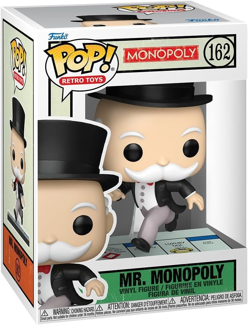 MR. MONOPOLY (PASS GO) | Monopoly | Funko Pop Retro Toys #162