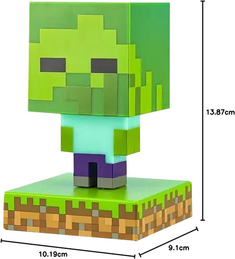 Paladone Minecraft |ZOMBIE Icon Light | Officially Licensed