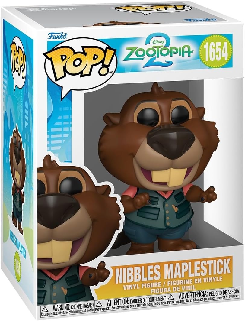 NIBBLES MAPLESTICK | Zootopia 2 | Funko Pop Disney #1654