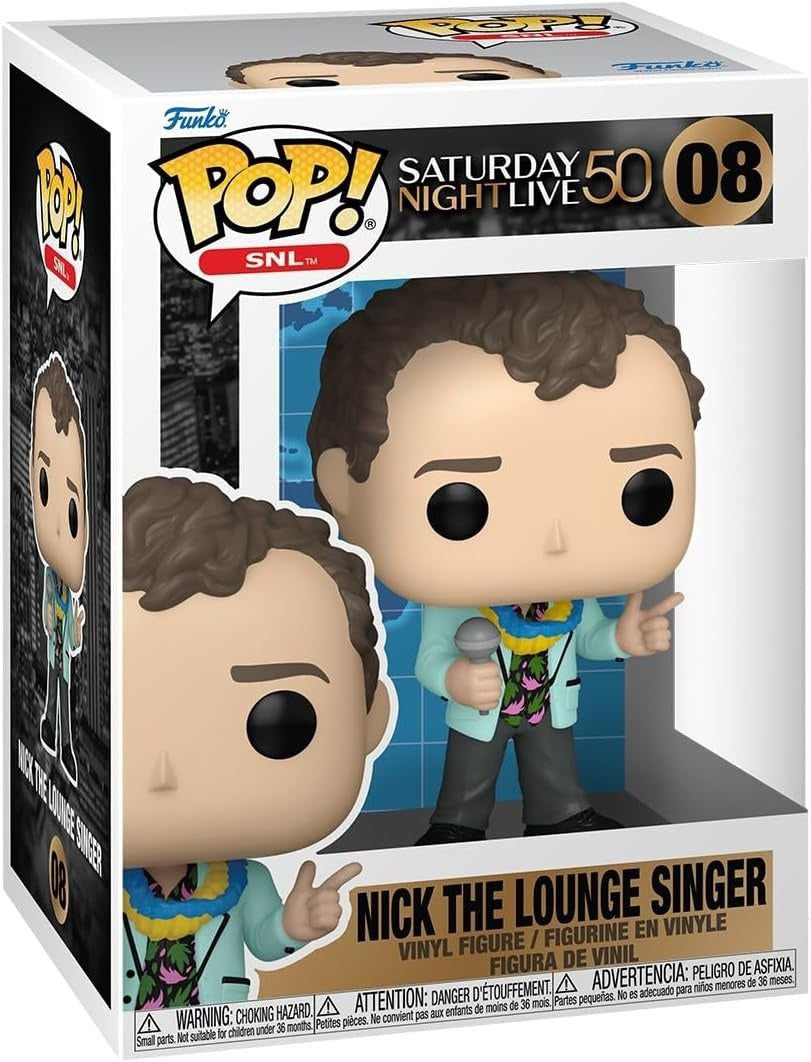 NICK THE LOUNGE SINGER | Saturday Night Live 50TH | Funko Pop SNL #08