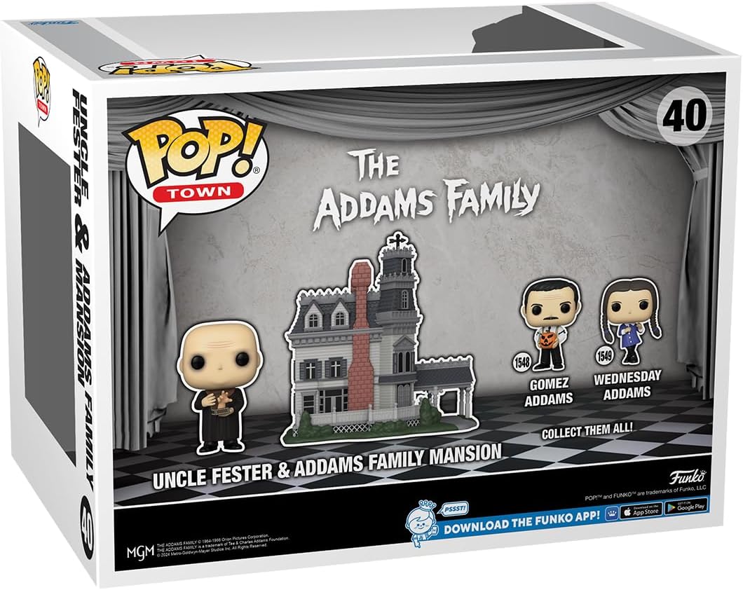 Uncle Fester & Mansion | Addams Family | Funko Town | #40