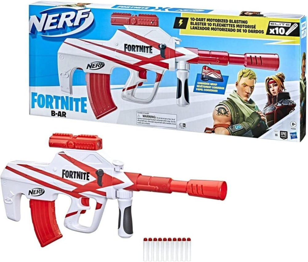 Nerf | Fortnite B-AR | Motorized Dart Blaster