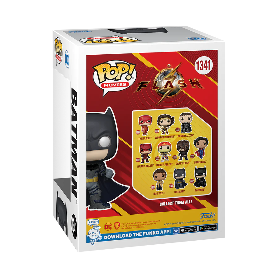Funko Pop Movies | The Flash | Batman (Armor Suit) #1341