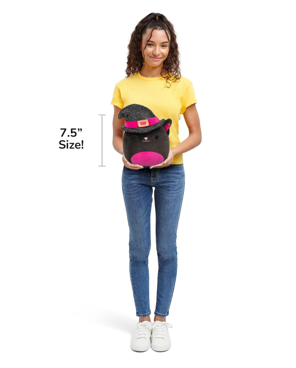 CATARINA BLACK CAT WITH WITCH HAT | Squishmallows Halloween 7.5" | 2025