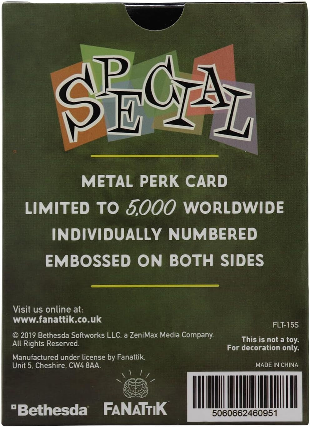 STRENGTH PERK CARD | Fallout | Limited Edition