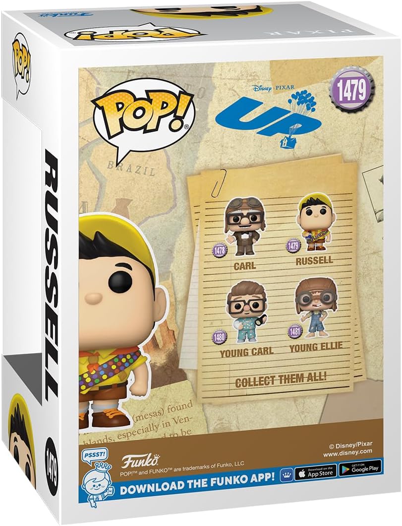 Russell (with chocolate) | Up! | Funko Pop Disney | #1479