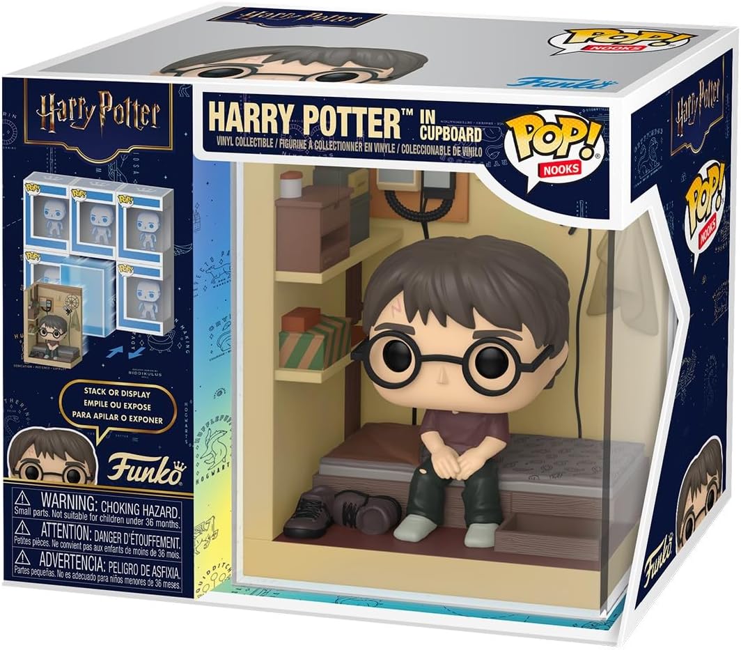 HARRY POTTER IN CUPBOARD | Funko Pop Nooks