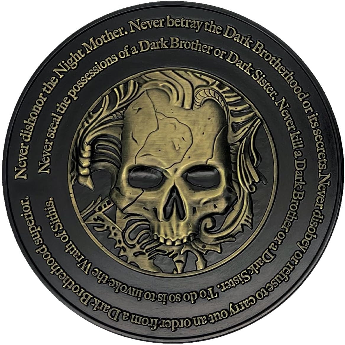 DARK BROTHERHOOD MEDALLION | Elder Scrolls IV OBLIVION Remastered | Limited Edition
